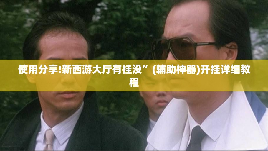 使用分享!新西游大厅有挂没	”(辅助神器)开挂详细教程