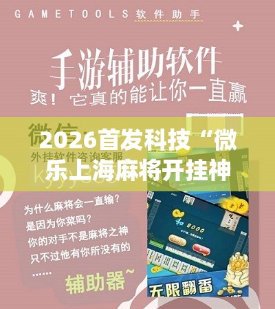 2026首发科技“微乐上海麻将开挂神器”(辅助神器)开挂详细教程